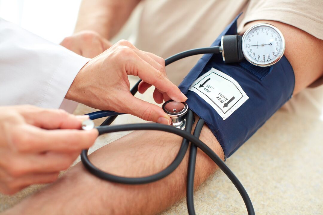 medida da pressão arterial para hipertensão